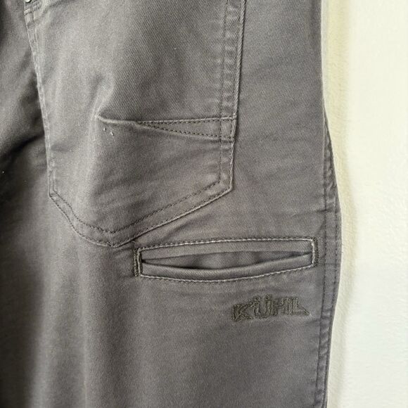 Kuhl Revolt Pants Mens 35x34 Charcoal Outdoor Hiking Utility Cargo Gray Hiking - Picture 7 of 12